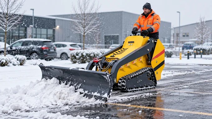 Snow clearance equipment in RW Landscaping imagery